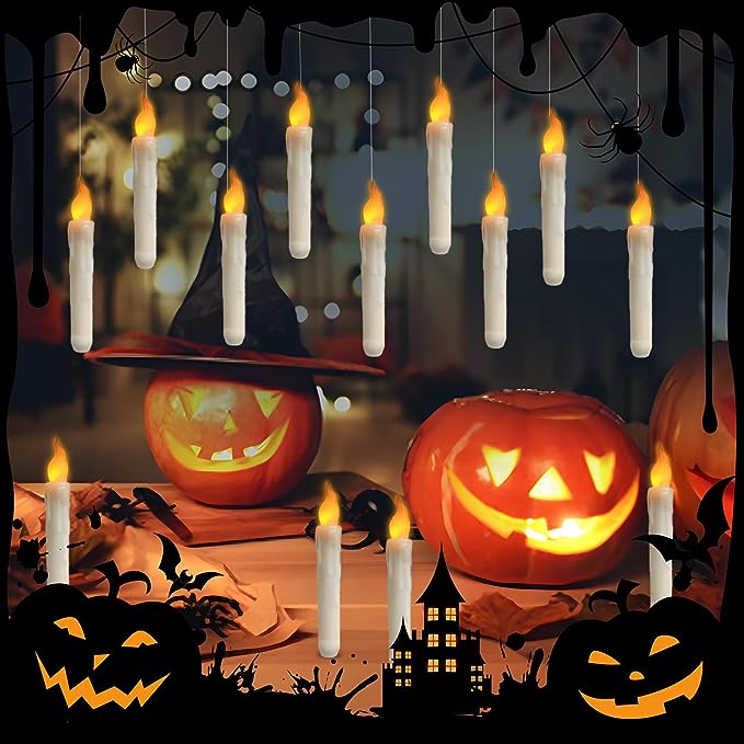 đ»đ»Flameless Candles with Magic Wand Remote đ„