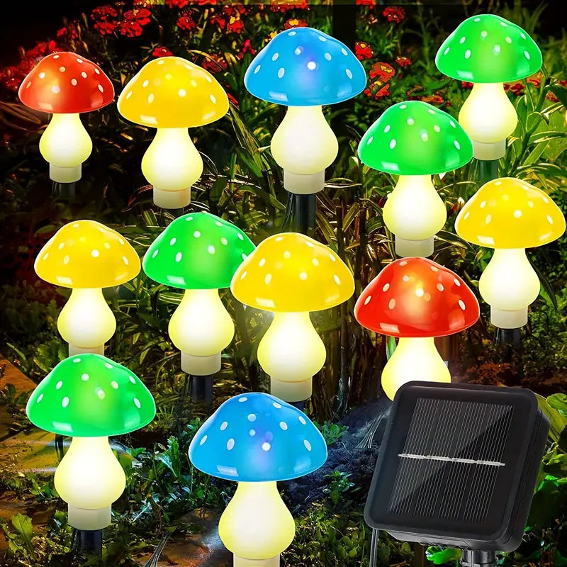 đ„Hot Sale-50% OFFđ„Outdoor Solar Mushroom Lightsđâš