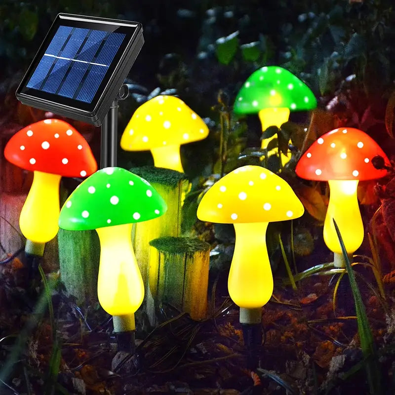 đ„Hot Sale-50% OFFđ„Outdoor Solar Mushroom Lightsđâš