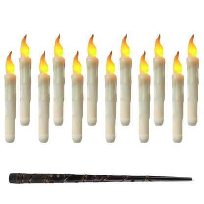 👻👻Flameless Candles with Magic Wand Remote 🔥