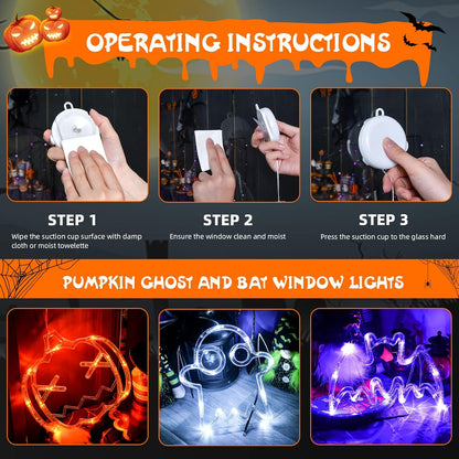 Halloween Ordinary Suction Cup Lamp