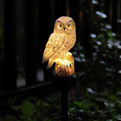 🔥Halloween Pre Sale🔥Waterproof Solar Owl Light – LED Pathway Light for Lawn, Garden & Outdoor Decor